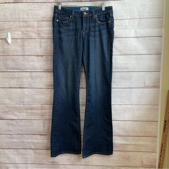 PAIGE SKYLINE BOOT CUT JEANS - Picture 1 of 5